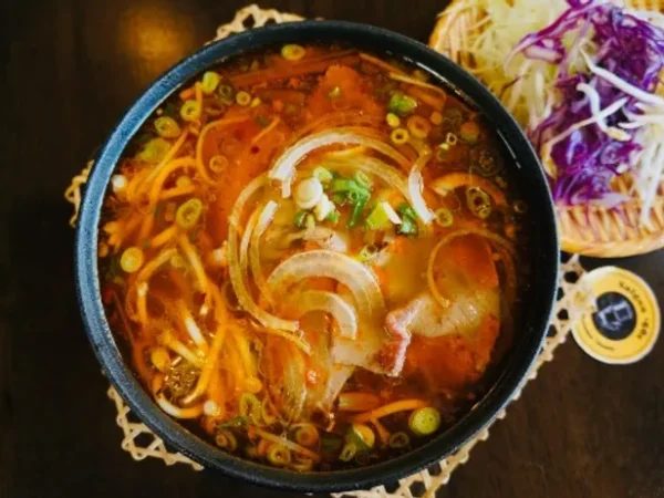 Spicy Lemongrass noodle soup