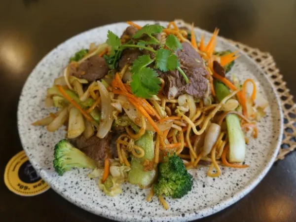 Stir-fried Ramen with vegetable